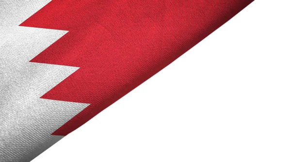 Bahrain flag venstre side med blank kopi plads - Stock-foto