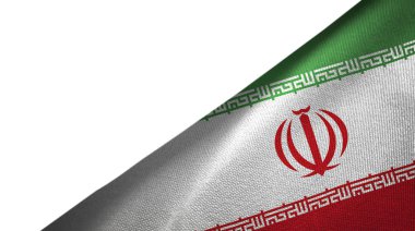 Boş kopyalama alanı ile İran bayrağı sağ tarafta