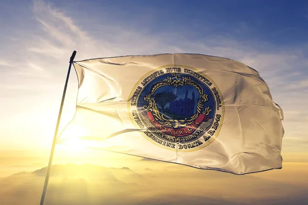 Cambridge Massachusetts United States Σημαία — Φωτογραφία Αρχείου