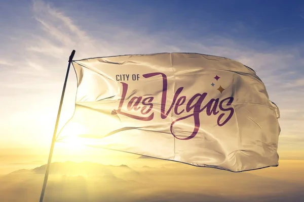 Bandera Las Vegas Nevada United States Ondeando — Foto de Stock