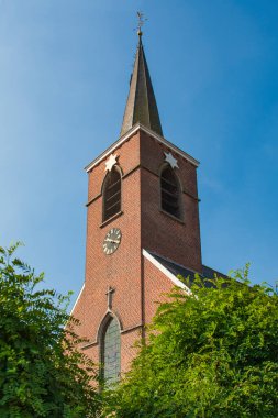 Flanders Belçika kırsal kilisesi