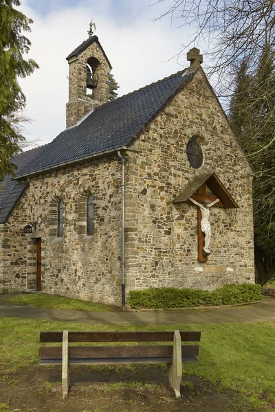 Kapel Tua Pedesaan Flanders Neigem Belgia — Stok Foto