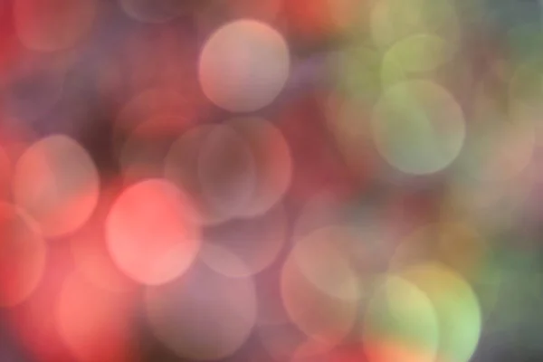 Abstraktes Bokeh Hintergrund Grün Und Rot Für Weihnachten — Stockfoto