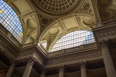 Paris, Fransa, Mayıs, 2018: Paris'te bina Pantheon, iç Gösterim