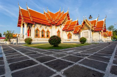 Mermer Tapınak, Wat Benchamabopitr Dusitvanaram, Bangkok, Tayland