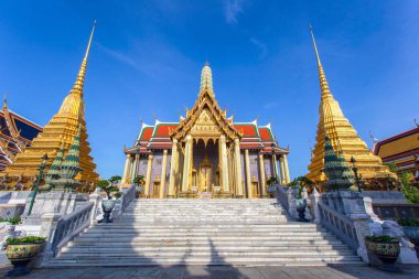 Bangkok, Tayland 'daki Wat Phra Kaew Eski Tapınağı