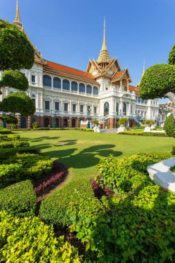 Grand palace, Wat pra kaew ile mavi gök, bangkok, Tayland