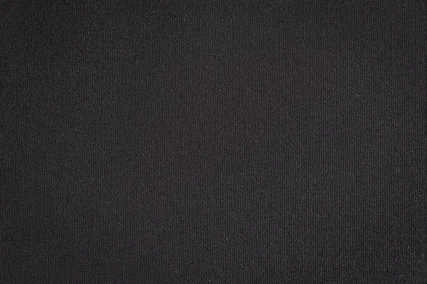 Nahaufnahme Schwarzer Textur Textiler Hintergrund — Stockfoto