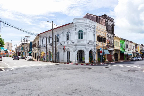 Phuket Thailand Seseptember Old Building Sino Portuguese Style Phuket September — 图库照片