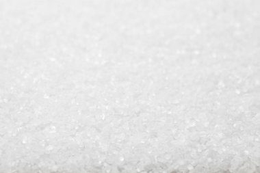 Kristal şeker veya tuz arka plan, beyaz tahıl doku