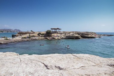 el campello i kıyı belediyesinde illeta dels banyets