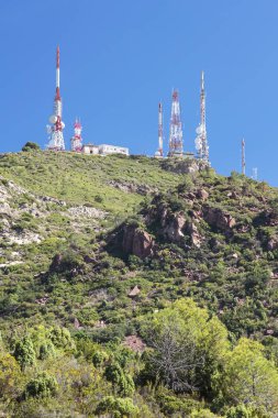 de iletişim iletim antenleri ile zirve El bartolo 