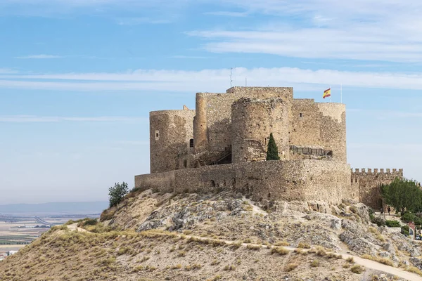 Zamek la Muela w hiszpańskiej gminie Consuegra — Zdjęcie stockowe