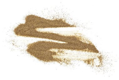 beyaz arkaplanda kara biber izole edildi