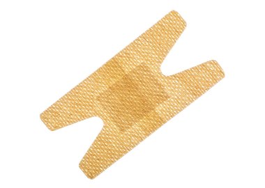 Beyaz arka planda yapıştırıcı sıva