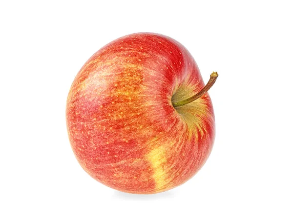 Manzana Roja Aislada Sobre Fondo Blanco — Foto de Stock