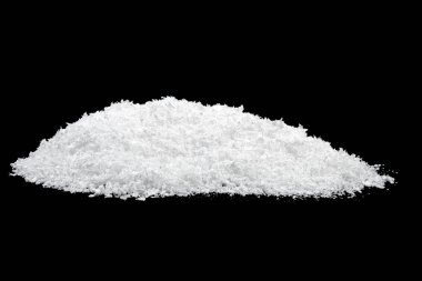 siyah arka plan üzerine kar