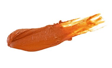 Kahverengi renk ruj kontur beyaz arka plan üzerinde