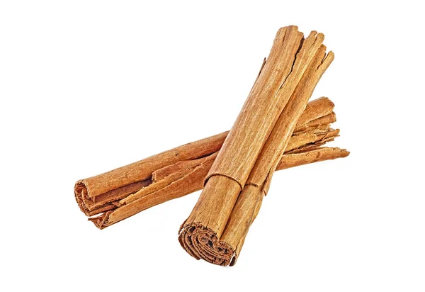 Ceylon Cinnamon Sticks Isolated White Background — Stock Photo, Image