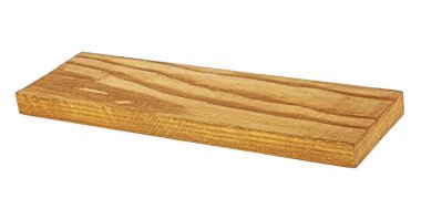 Beyaz arka plan üzerinde izole ahşap tahta