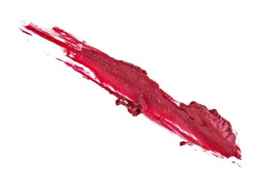 Ruj izi beyaz arkaplanda izole edildi