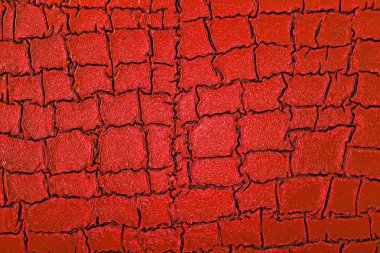 Koyu kırmızı timsah derisi. Doku olarak deri sürüngeni.