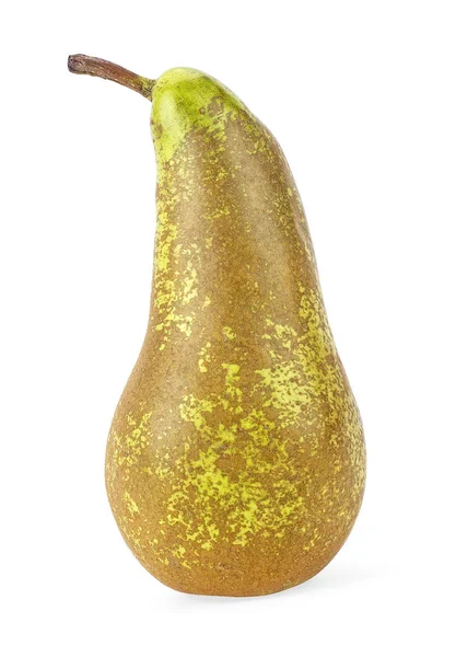 Fresh yellow pear isolated on white background — Stock Photo, Image
