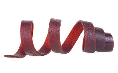 Meyveli marşmelov. Doğal ve sağlıklı atıştırmalıklar - beyaz arka planda elma ve frenk üzümü meyveli pastil.