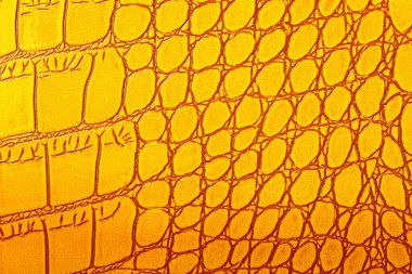 Arka plan için soyut sarı timsah derisi desenli. Sarı sürüngen derisi.. 