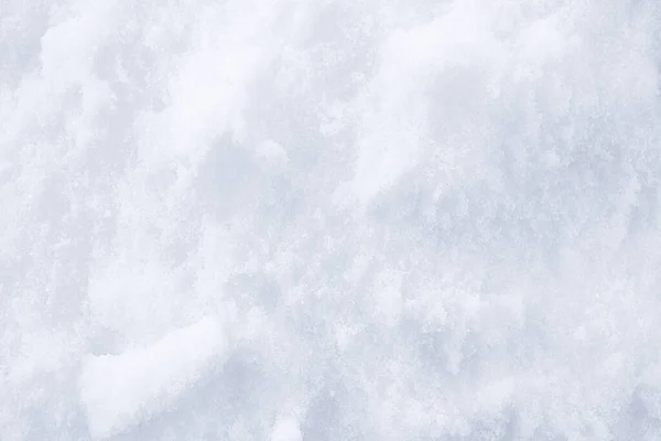 Bakgrund Nysnö Struktur Vinterkonsistens Snövit Konsistens Snöflingor — Stockfoto
