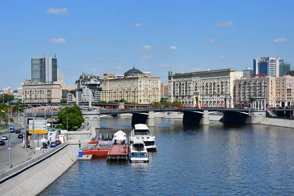 Moskova, Rusya, Mayıs, 08, 2018. Pier 