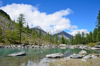 Büyük Shavlinskoe Gölü, Altay Cumhuriyeti, Rusya Federasyonu