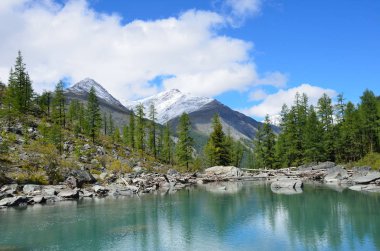 Büyük Shavlinskoe Gölü, Altay Cumhuriyeti, Rusya Federasyonu