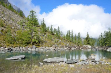 Büyük Shavlinskoe Gölü, Altay Cumhuriyeti, Rusya Federasyonu