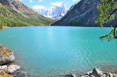 Büyük Shavlinskoe Gölü, Altay Dağları, Rusya Federasyonu