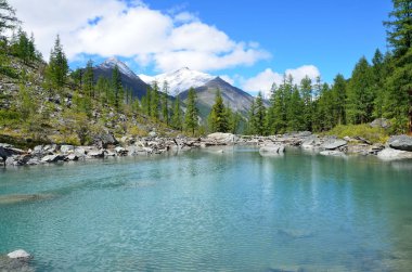 Büyük Shavlinskoe Gölü, Altay Cumhuriyeti, Rusya Federasyonu