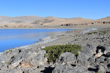 Tibet, Nam Tso Gölü yaz, deniz seviyesinden 4718 metre