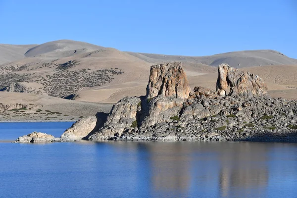 Tibet, Nam Tso Gölü yaz, deniz seviyesinden 4718 metre