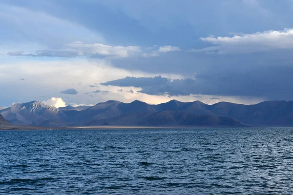 Tíbet Occidental Lago Sagrado Dangra Dang Gyu Tso Tarde Verano —  Fotos de Stock