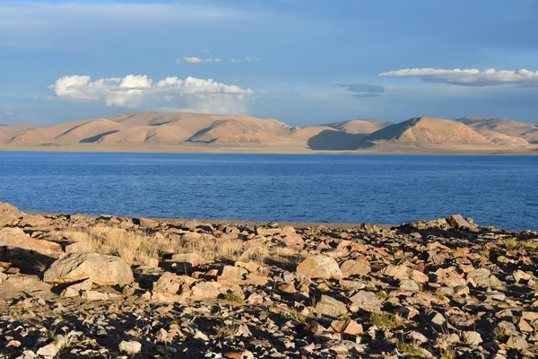 Tibet Occidentale Sacro Lago Dangra Dang Gyu Tso Estate Sera — Foto Stock