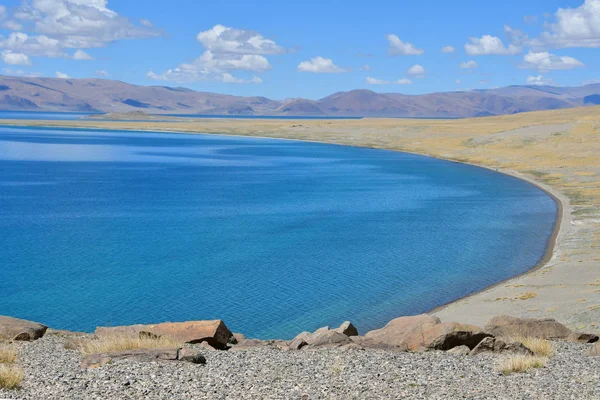 China Grandes Lagos Del Tíbet Lago Teri Tashi Namtso Soleado —  Fotos de Stock