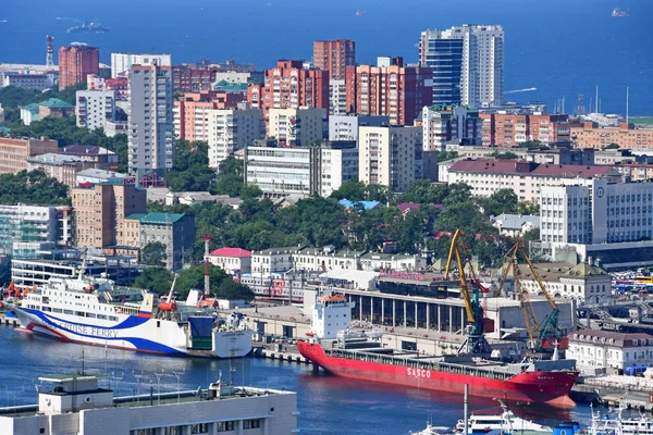 Vladivostok Rusia Agustus 2018 Lihat Untuk Vladivostok Musim Panas Dari — Stok Foto