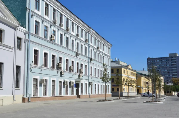 Moscou Rússia Agosto 2018 Bolshaya Sukharevskaya Quadrado Moscou — Fotografia de Stock