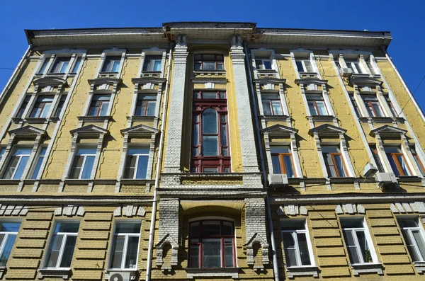 Moskwa Rosja Sierpień 2018 Apartament Dom Kasatkin Podsosensky Lane Dom — Zdjęcie stockowe