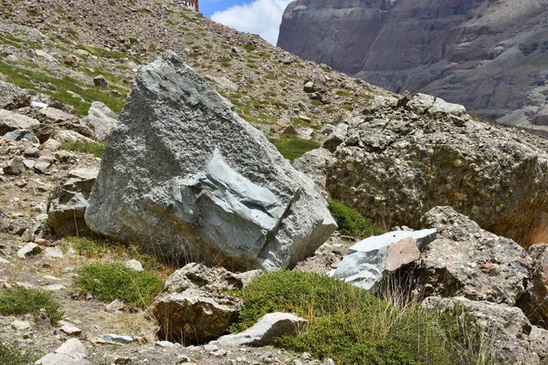 地上絵付近のカイラス山周辺トレイル カイラス — ストック写真