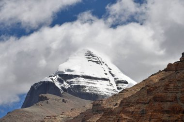 Çin, Tibet. Güney Kailas yüzüne yaz