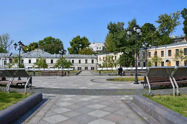 Russland Moskau Khitrovskaya Platz Sommer — Stockfoto