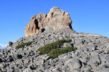 Tibet, Geoglyph Nam Tso shore gölde 4718 metre deniz seviyesinden