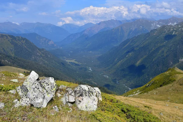 Russia Caucaso Arkhyz Montagne All Inizio Dell Autunno — Foto Stock