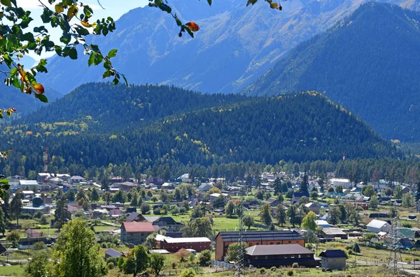 Russland Karachay Cherkessia Arkhyz Dorf September — Stockfoto